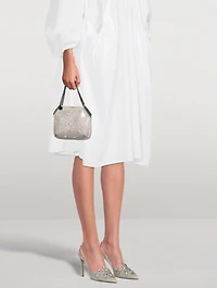 Veneziana Crystal Lace Slingback Pumps