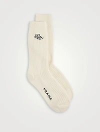 Frame x Ritz Paris Cashmere Socks
