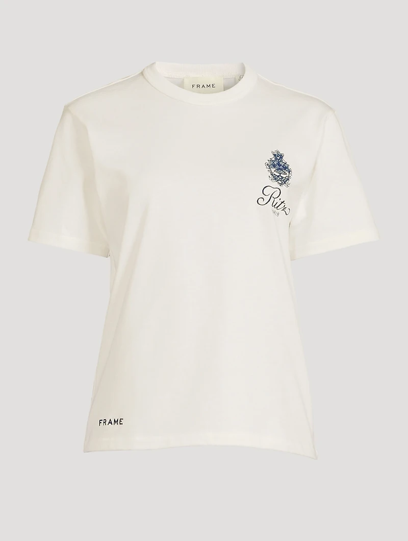 Frame x Ritz Paris Logo T-Shirt