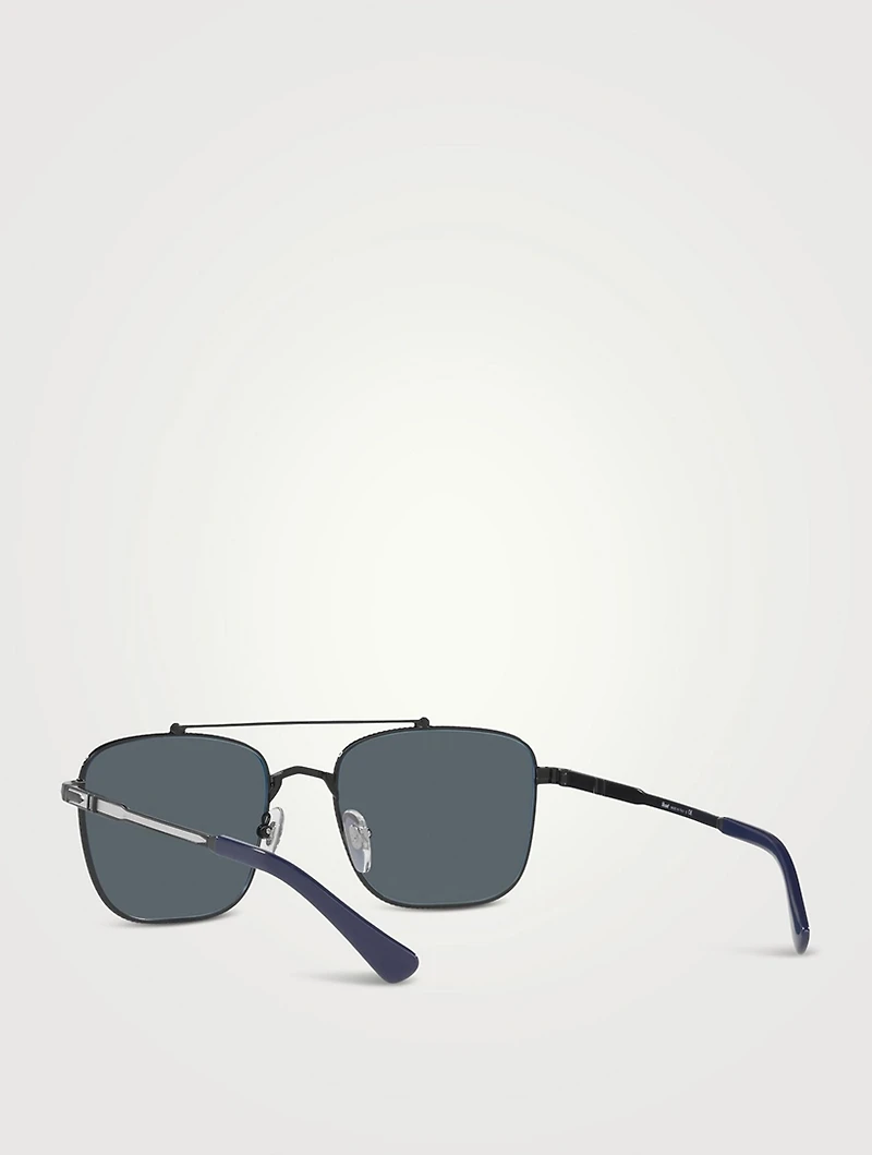 PO2487S Rectangular Sunglasses