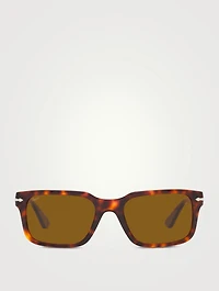 PO3272S Rectangular Sunglasses