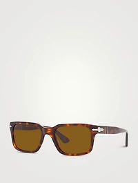 PO3272S Rectangular Sunglasses