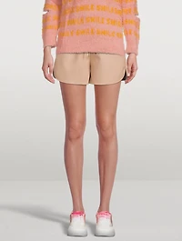 Faux Leather Shorts