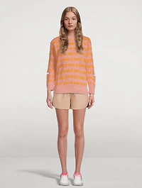 Faux Leather Shorts