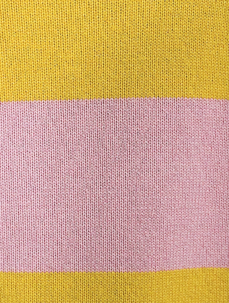 Colourblock Cashmere And Virgin Wool Sweater