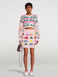 Gamer Knit Mini Skirt