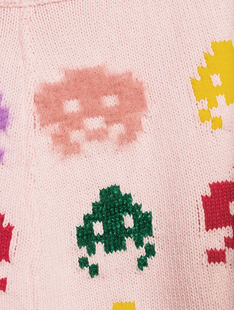 Gamer Knit Mini Skirt