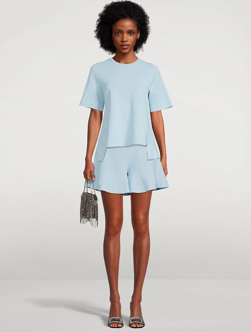 Compact Knit T-Shirt