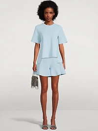 Compact Knit T-Shirt