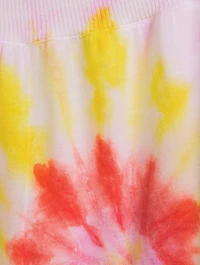 Tie-Dye Wool Knit Shorts