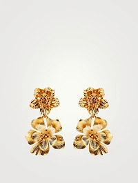 Flower Clip-On Earrings