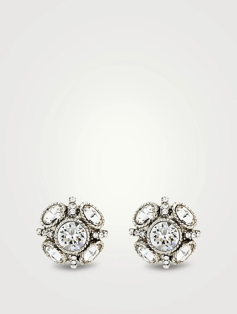 Button Stud Earrings