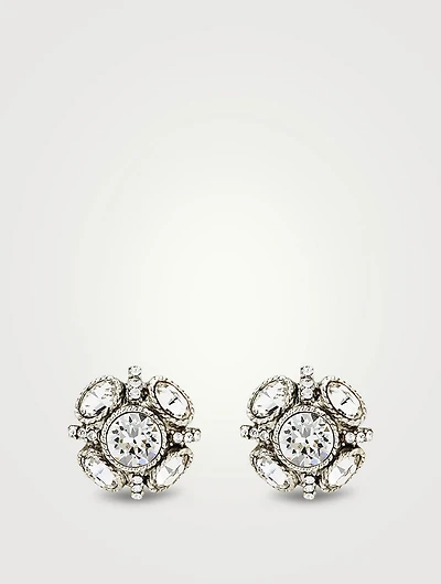 Button Stud Earrings