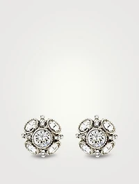 Button Stud Earrings