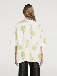 Bahia Silk Short-Sleeve Polo Shirt