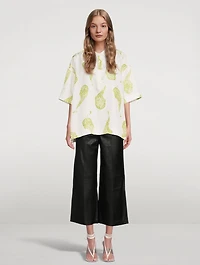 Bahia Silk Short-Sleeve Polo Shirt