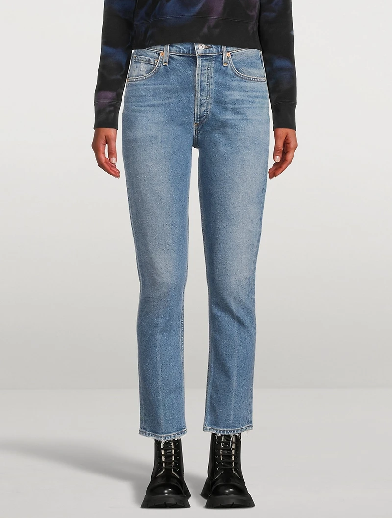 Jolene High-Rise Slim Jeans