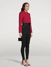 Cropped Wool Jacket