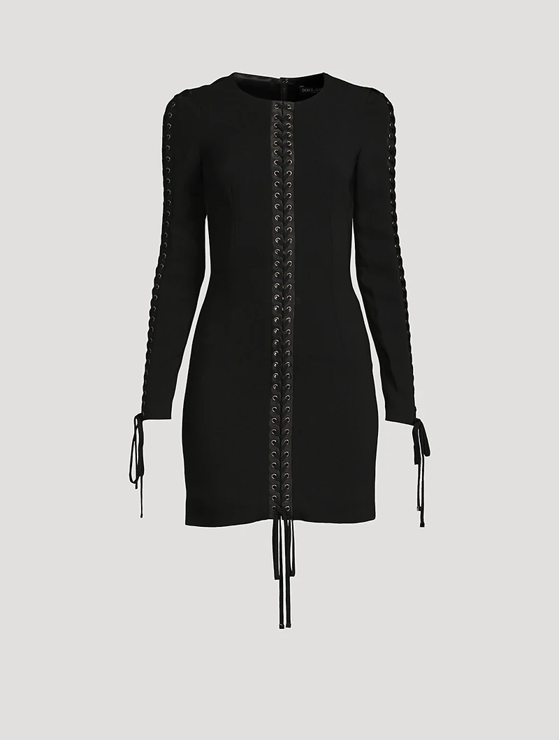 Cady Mini Dress With Corset Detail