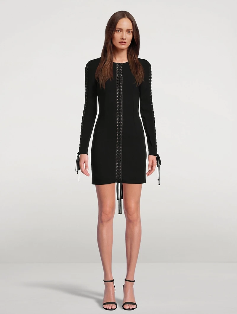 Cady Mini Dress With Corset Detail