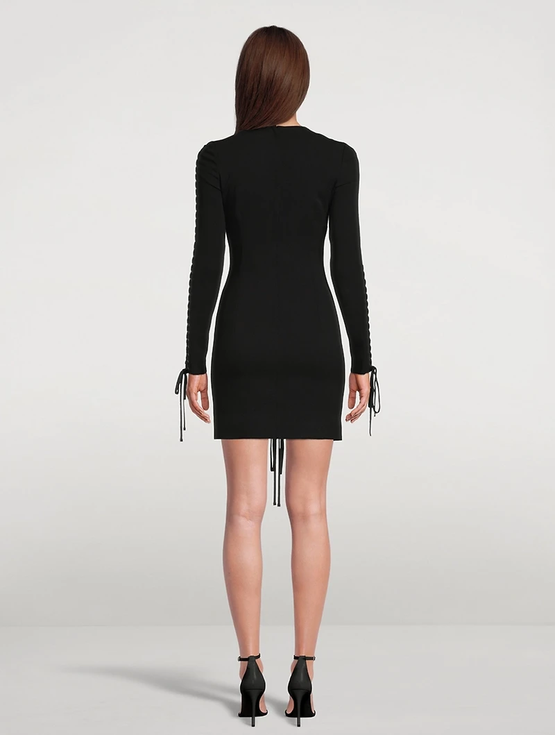 Cady Mini Dress With Corset Detail