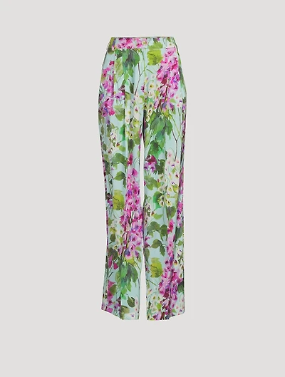 Trousers Bluebell Print