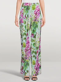 Trousers Bluebell Print