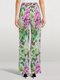 Trousers Bluebell Print