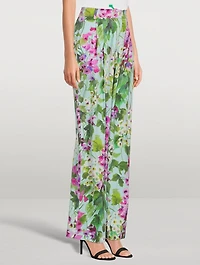 Trousers Bluebell Print