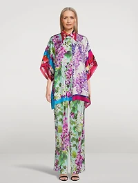 Trousers Bluebell Print