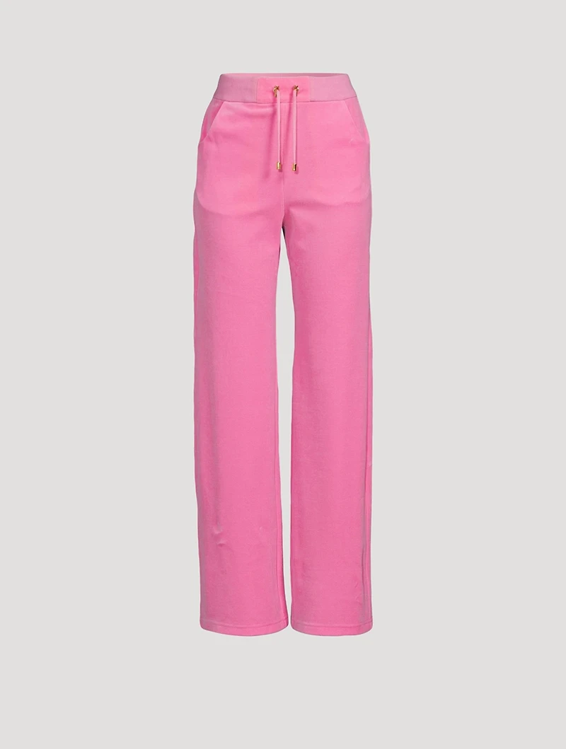 Balmain x Barbie Velvet Joggers