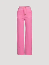 Balmain x Barbie Velvet Joggers