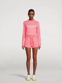 Cropped Logo Sweatshirt