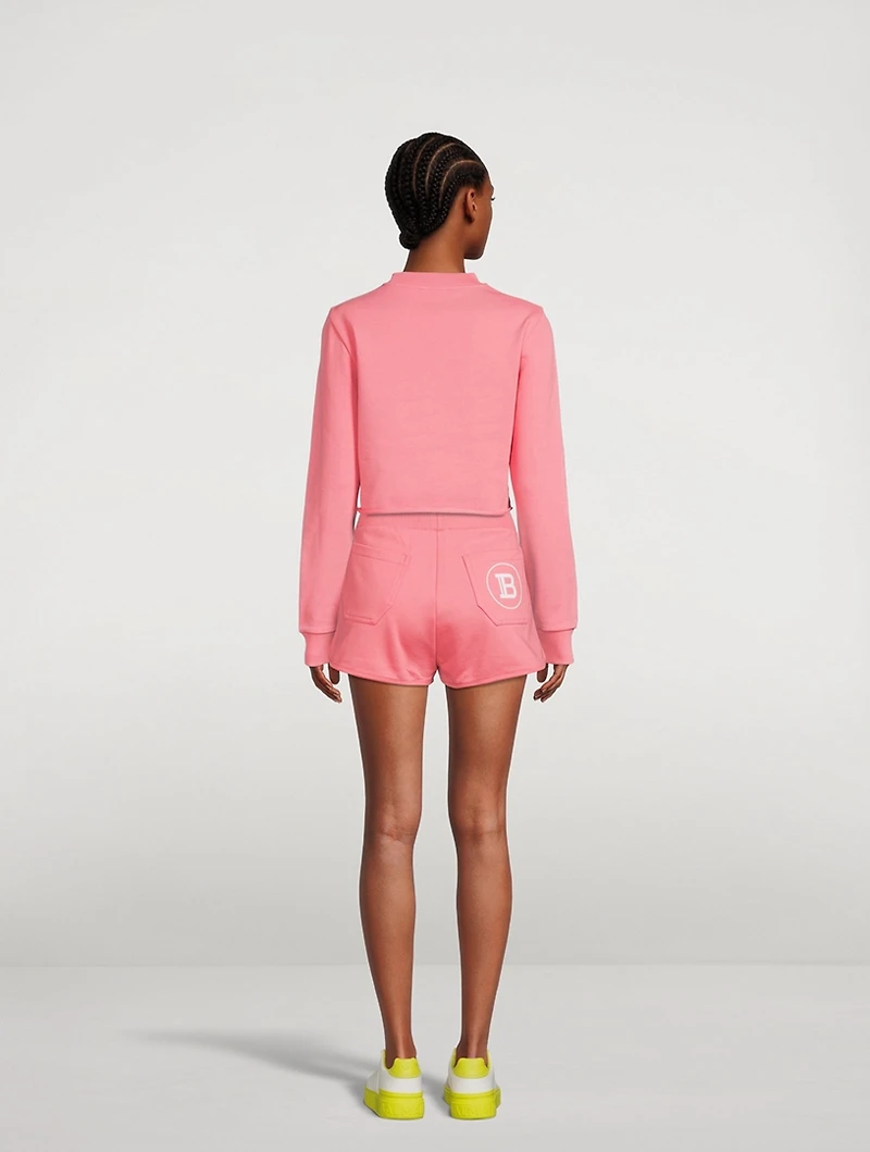 Cropped Logo Sweatshirt
