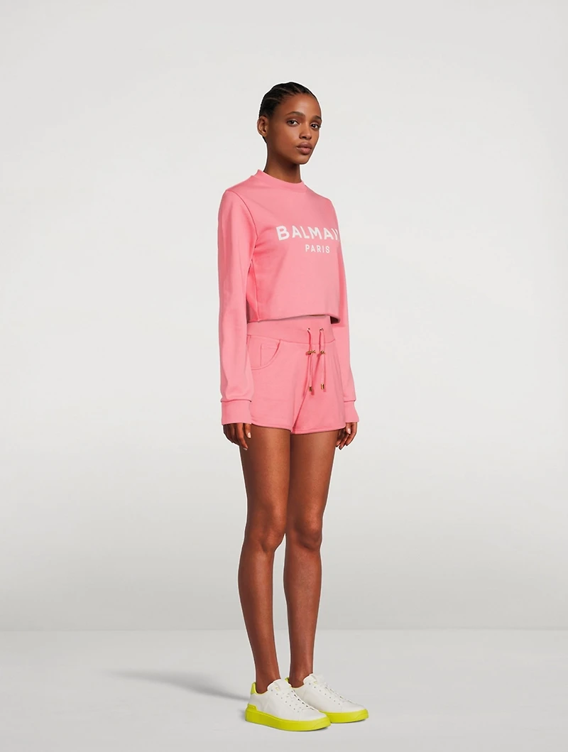 Cropped Logo Sweatshirt