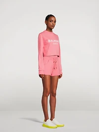 Cropped Logo Sweatshirt