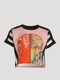 Printed Cropped T-Shirt