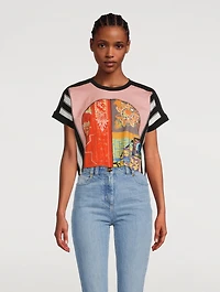 Printed Cropped T-Shirt