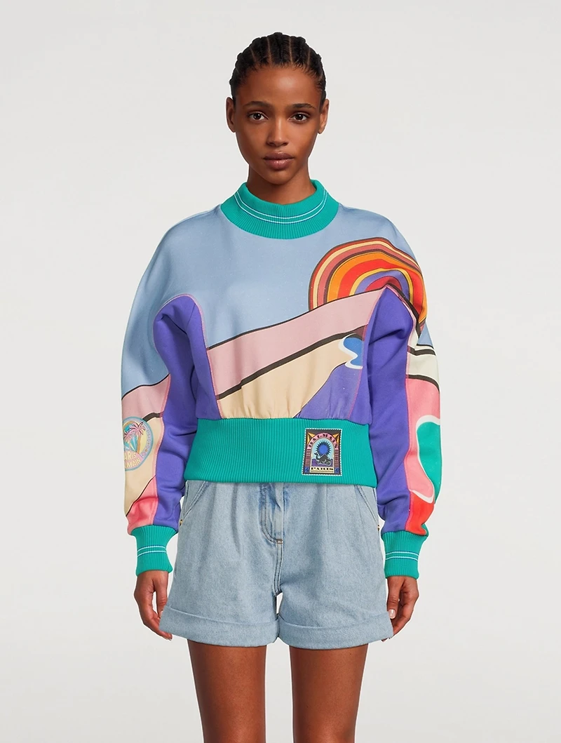 Printed Sweatshirt