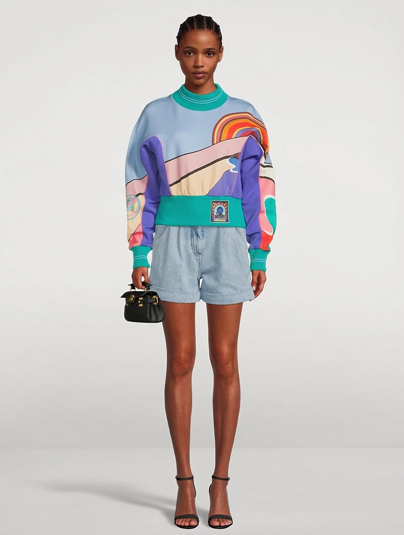 Printed Sweatshirt