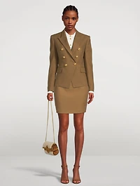 Cotton Pique Blazer