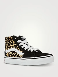 Flocked Leopard SK8-Hi Lace-Up Shoes
