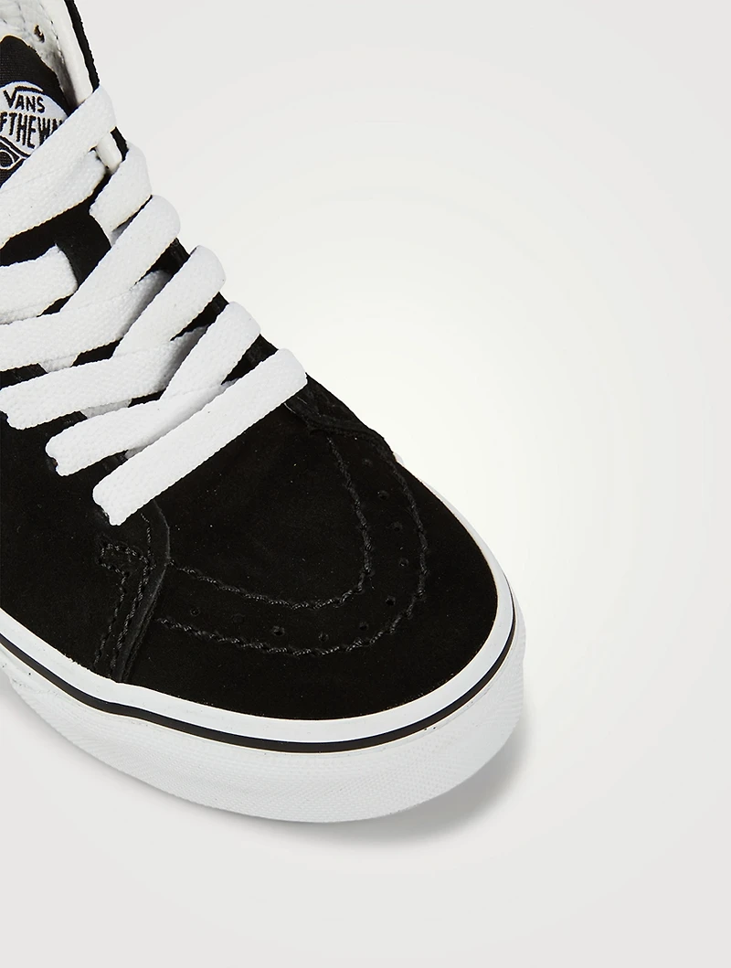 Flocked Leopard SK8-Hi Lace-Up Shoes