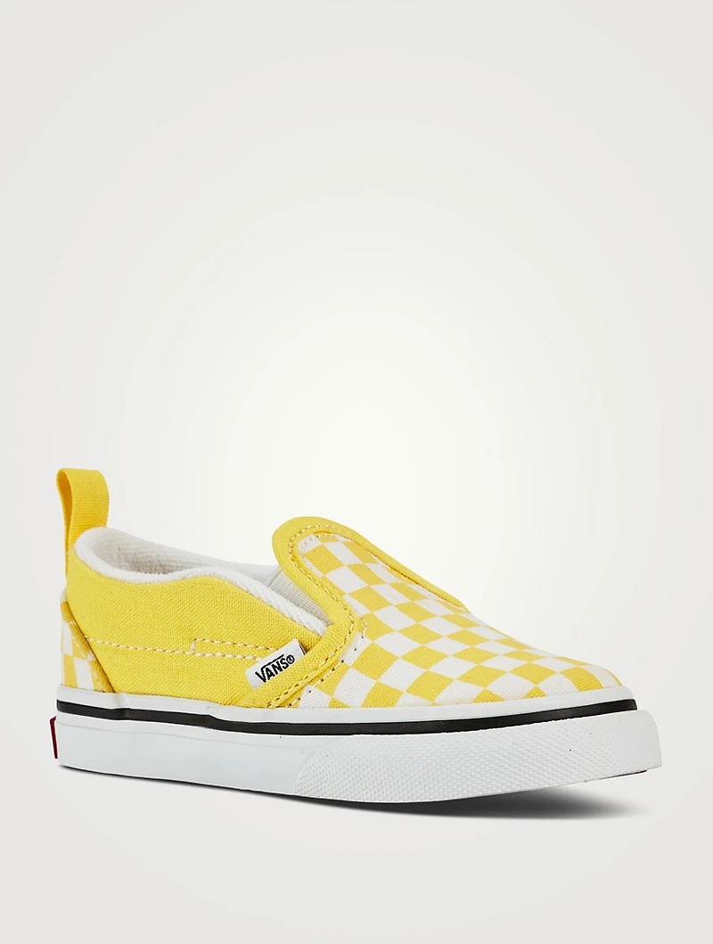 Checkerboard Classic Slip-On V Shoes