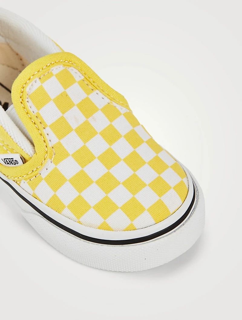 Checkerboard Classic Slip-On V Shoes