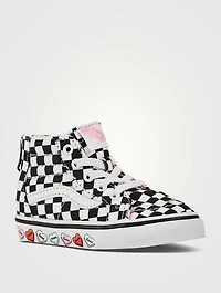 Candy Hearts SK8-Hi Zip Shoes