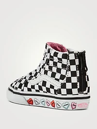 Candy Hearts SK8-Hi Zip Shoes
