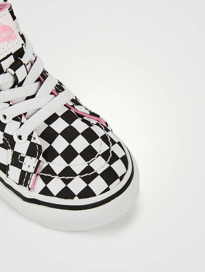 Candy Hearts SK8-Hi Zip Shoes