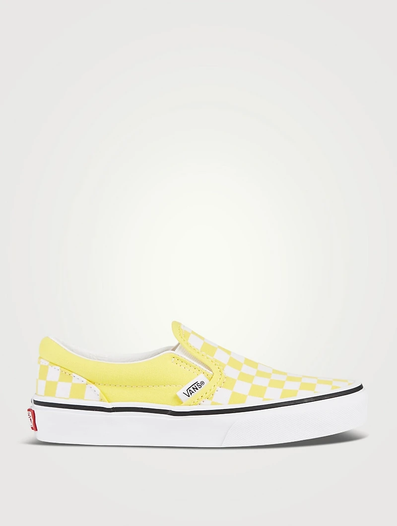 Checkerboard Classic Slip-On Shoes