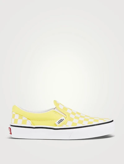 Checkerboard Classic Slip-On Shoes